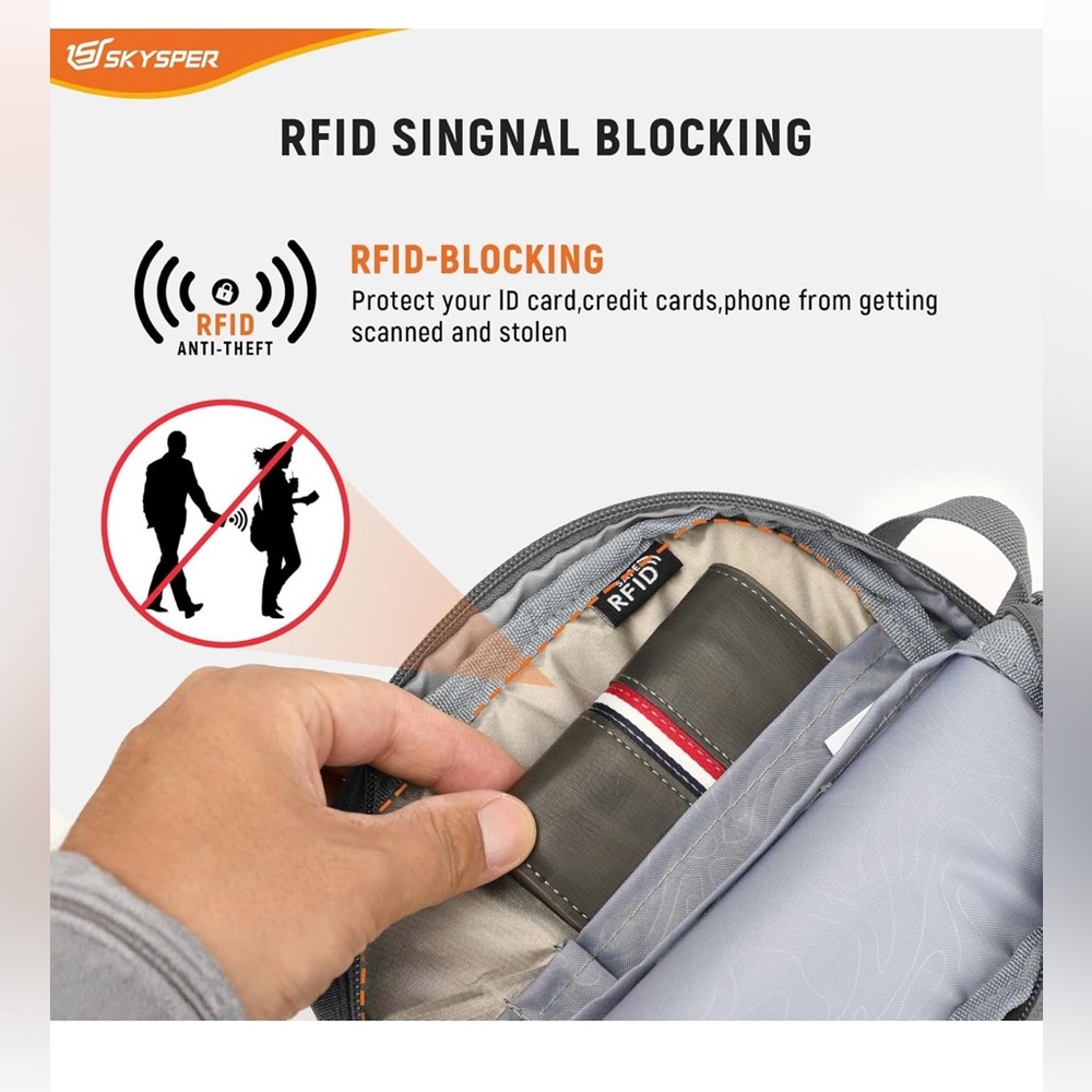 Skysper Anti Theft Cossbody Bag - Picture 3 of 7